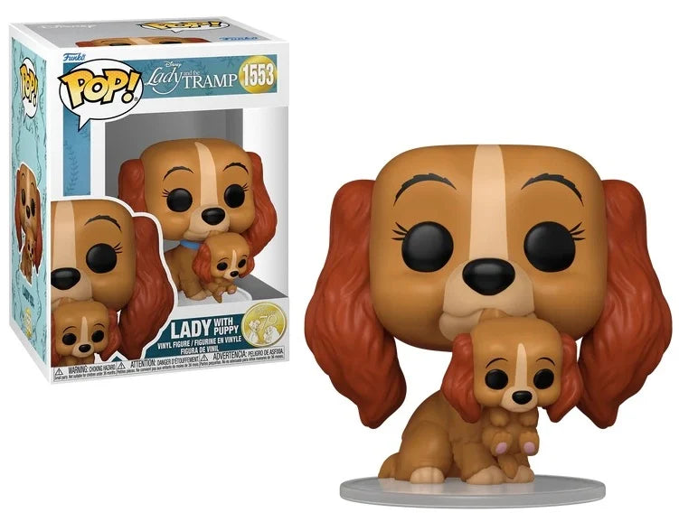 LADY AND THE TRAMP - POP Disney N° 1553 - Lady with puppy