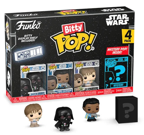 STAR WARS - Bitty Pop 4 Pack 2.5cm - Darth Vader