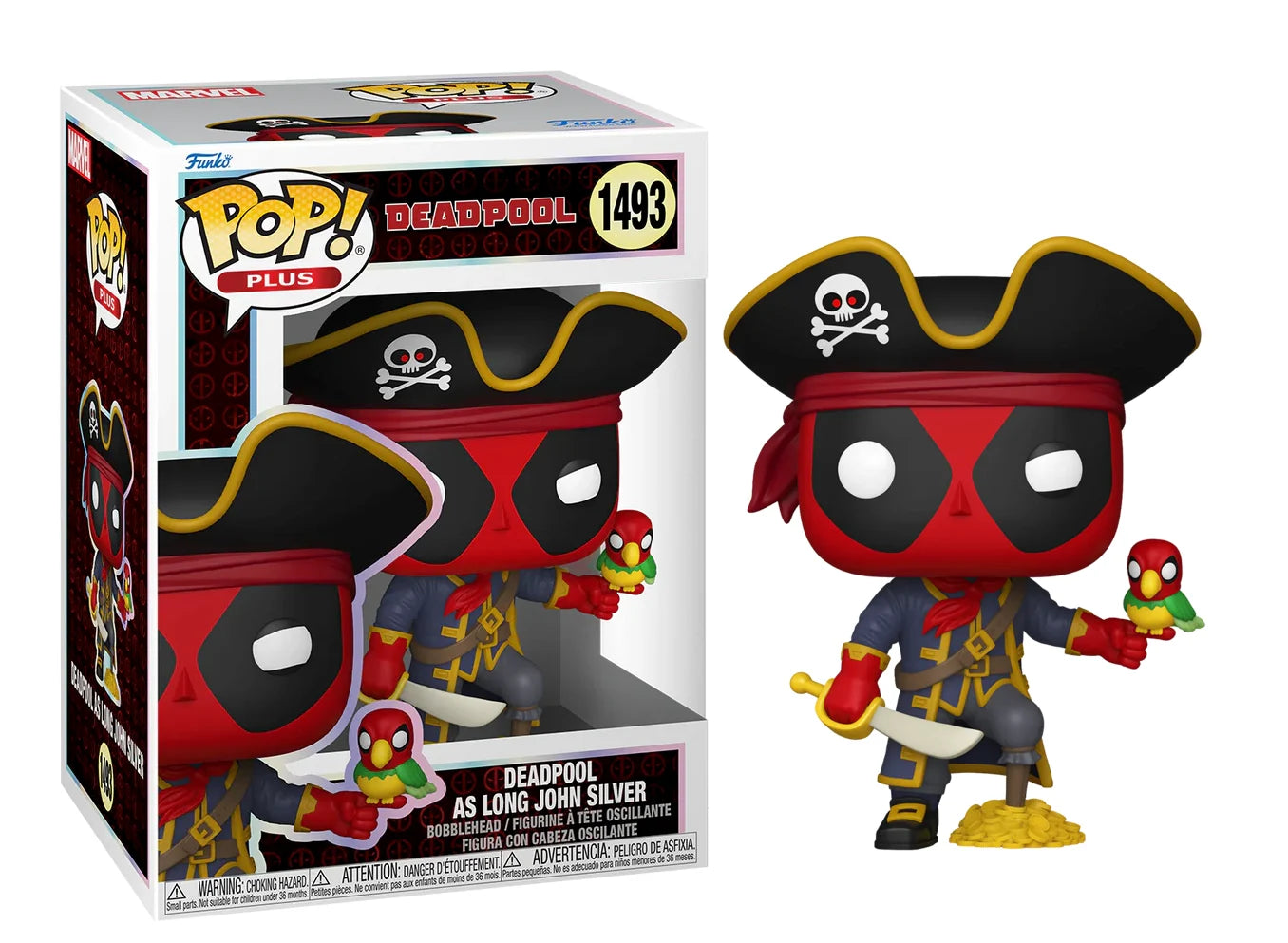 DEADPOOL - POP Plus N° 1493 - Deadpool As Long John Silver