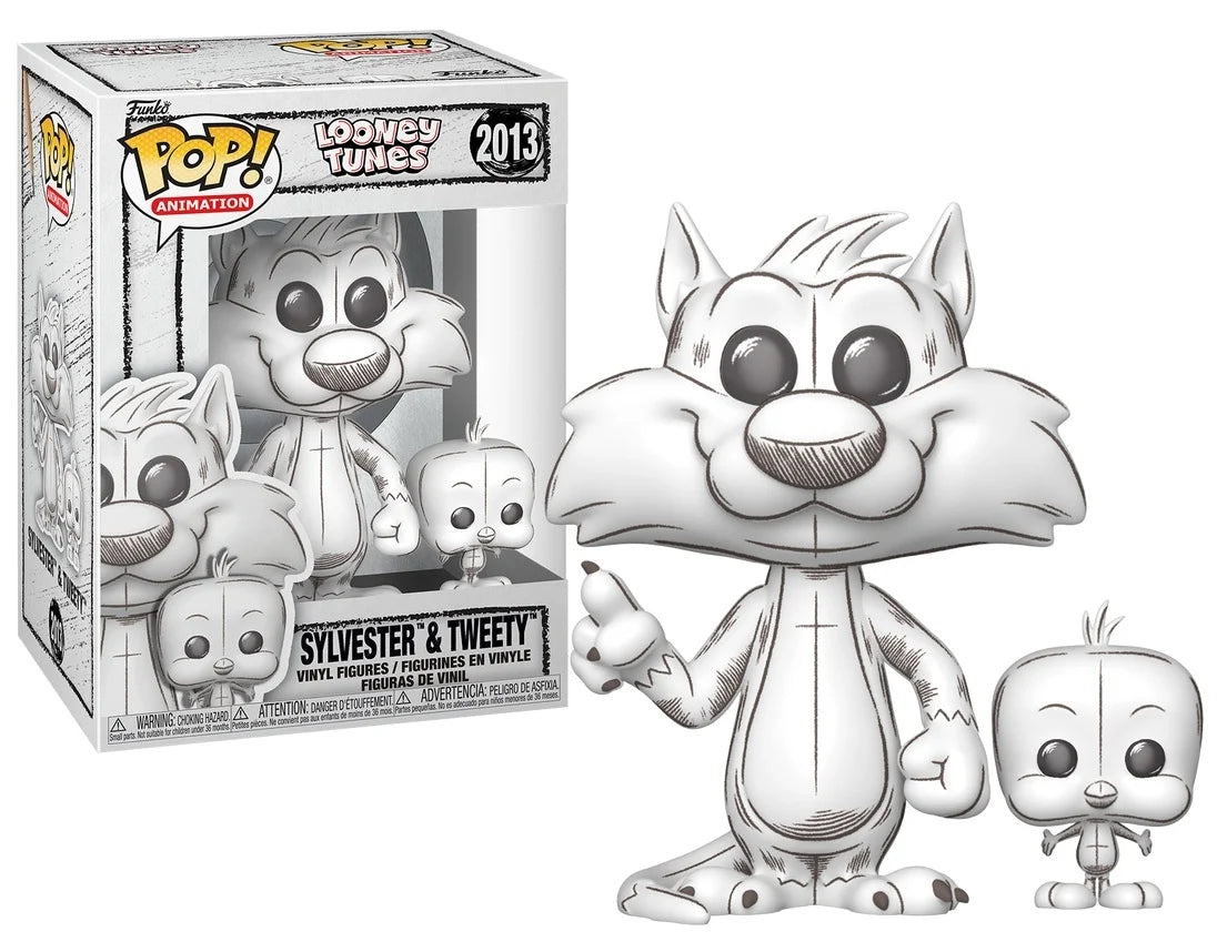 LOONEY TUNES - POP & Buddy N° 2013 -Sylvester & Tweety (Sketched Deco)