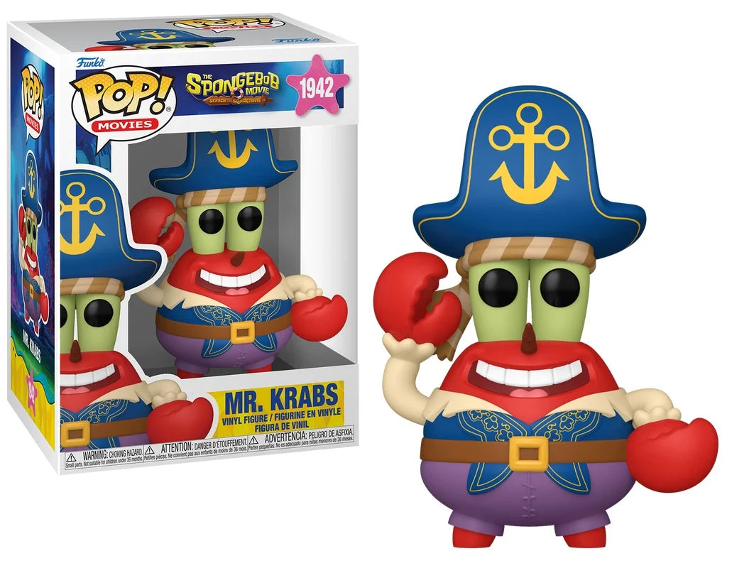 THE SPONGEBOB MOVIE - POP Movies N° 1942 - Mr. Krabs (Pirate)