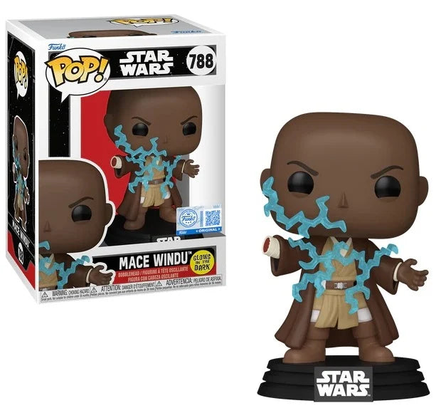 REVENGE OF THE SITH - POP Star Wars N° 788 - Mace Windu (Elec) (GW)