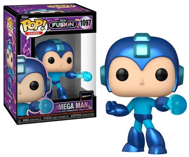 FUNKO FUSION - POP Games N° 1097 - Mega Man with chase