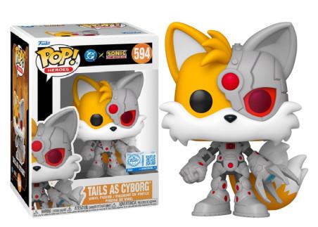 JLA & SONIC - POP Heroes N° 594 - Tails en Cyborg