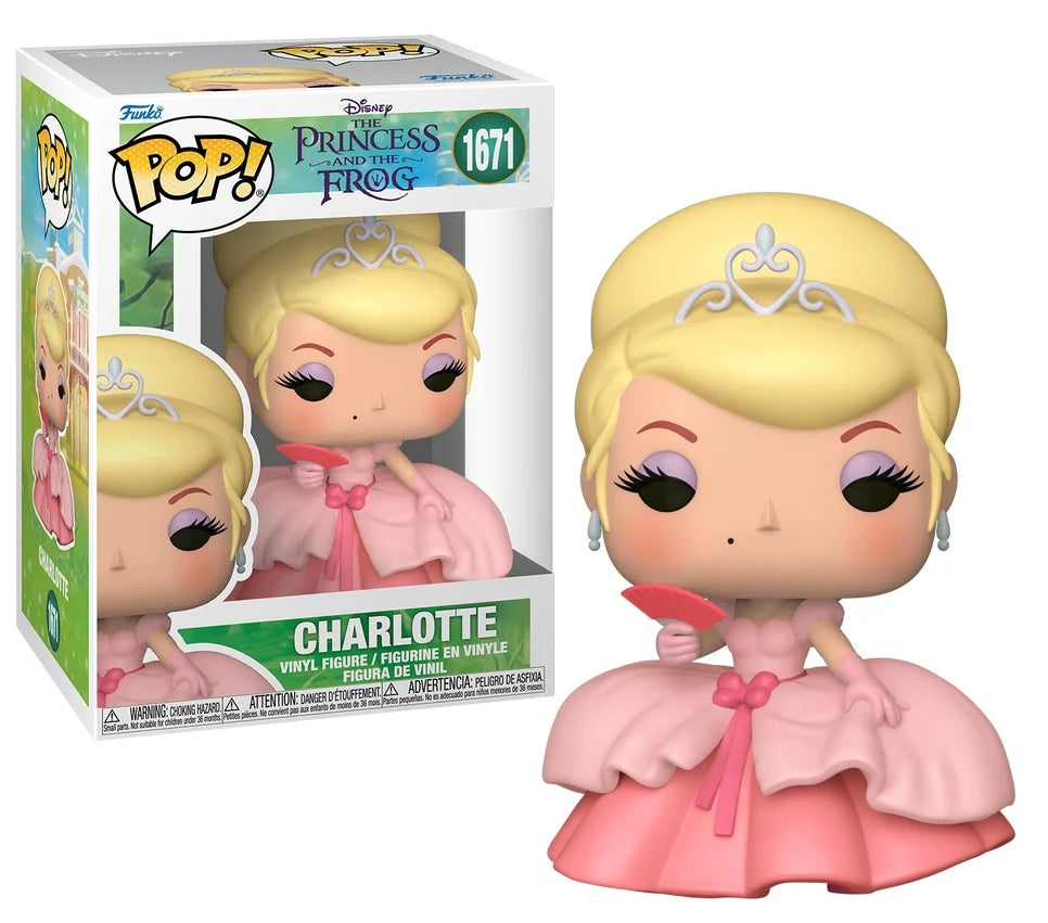 PRINCESS ET THE FROG - POP Disney N° 1671 - Charlotte with Chase