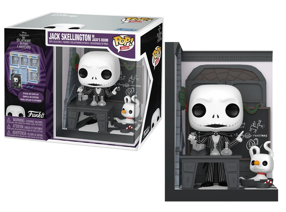 NIGHTMARE BEFORE CHRISTMAS - POP Nooks - Jack Skellington's Room