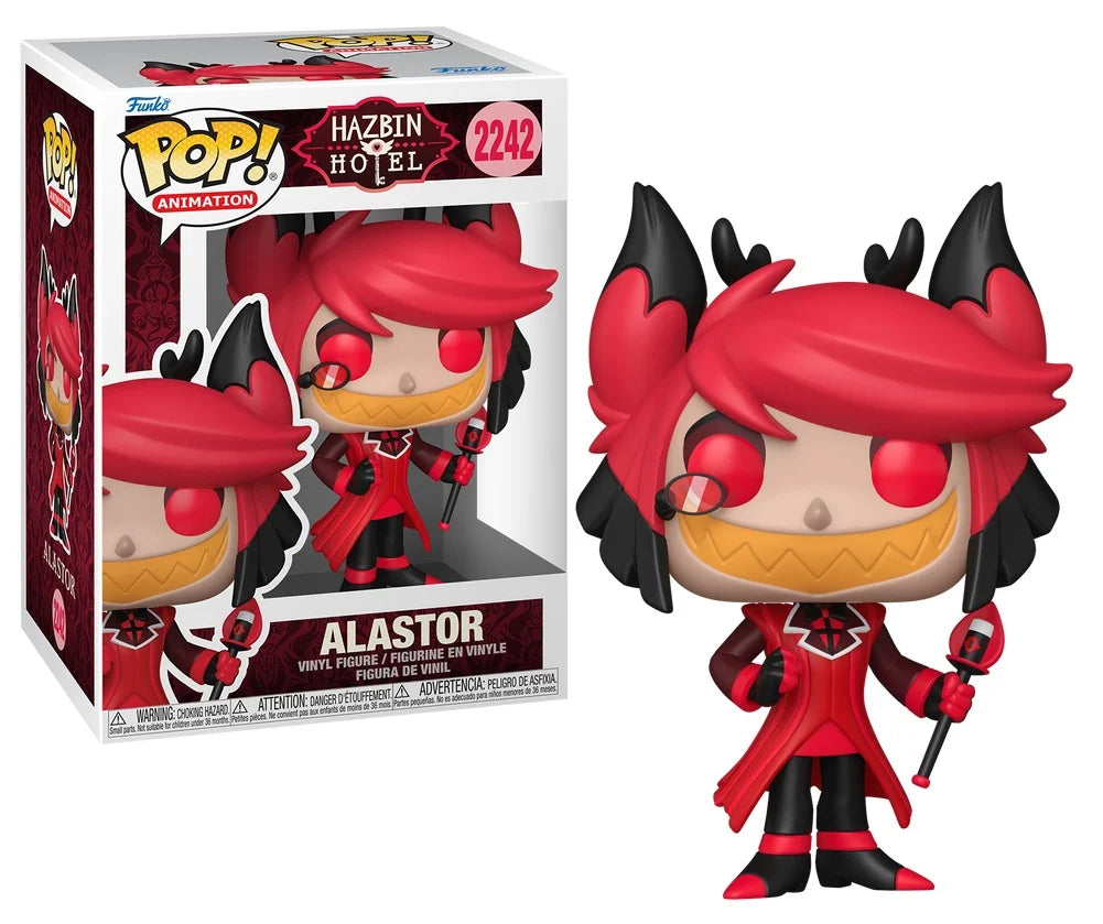 HAZBIN HOTEL - POP Animation N° 2242 - Alastor with Chase