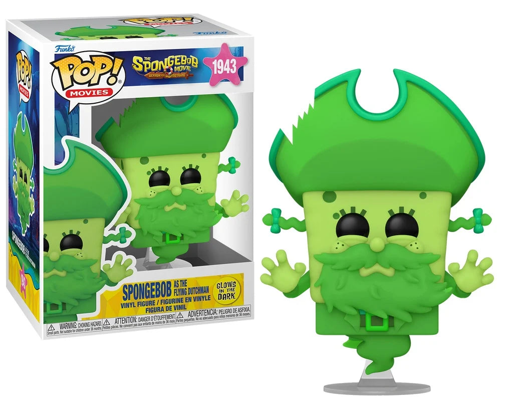THE SPONGEBOB MOVIE - POP Movies N° 1943 - Bob Flying Dutchman (GITD)