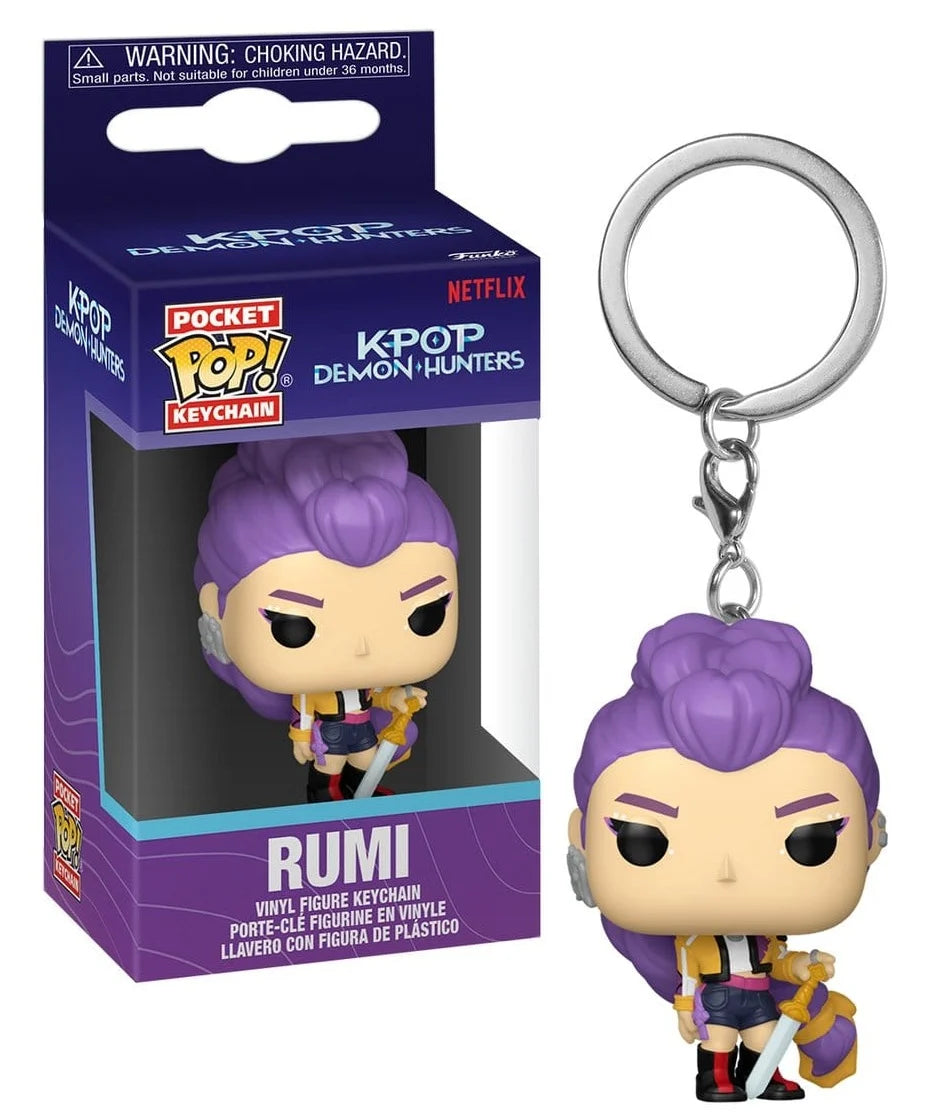 K-POP DEMON HUNTERS - Pocket Pop Keychain - Rumi