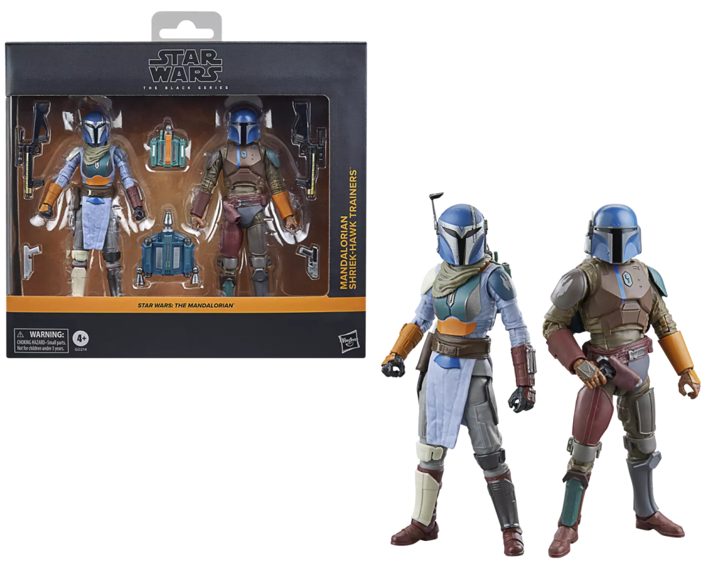 STAR WARS - Mandalorian Shriek-Hawk Trainers - Fig. Black Series 15cm