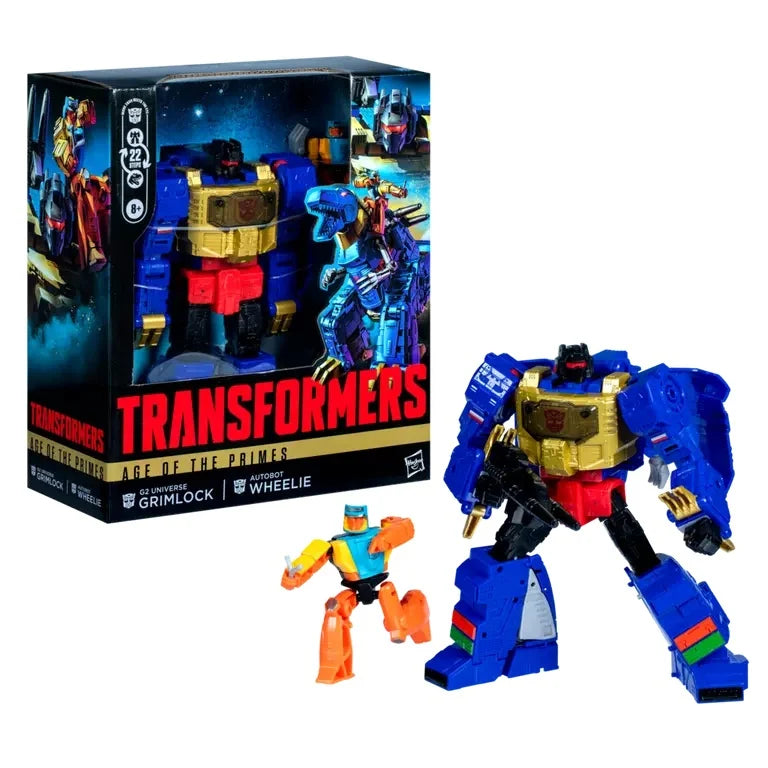 TRANSFORMERS - Grimlock & Wheelie - Figure Age of the Primes 19cm