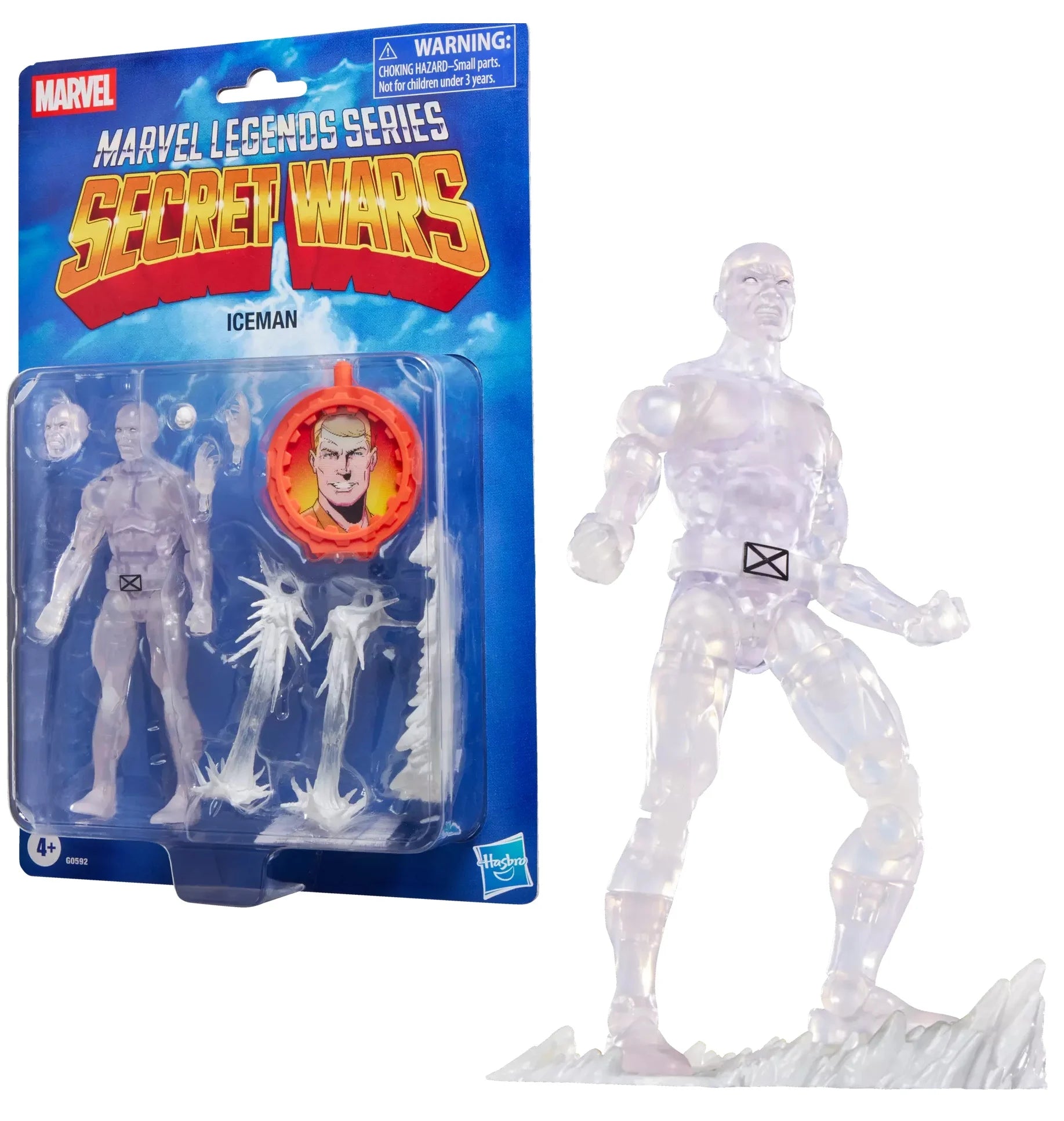 MARVEL - Ice Man "Secret Wars" - Figure Legends Series 15cm