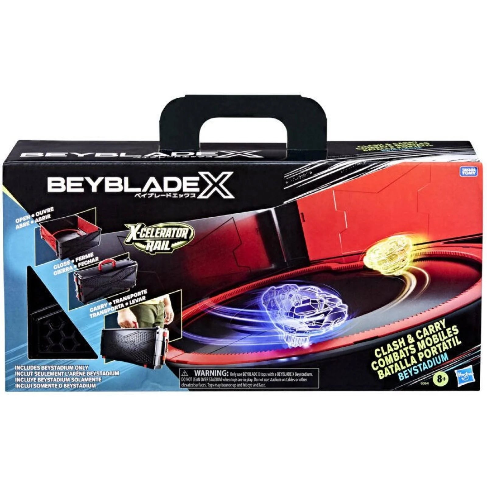 BEYBLADE X - Clash and Carry Beystadium