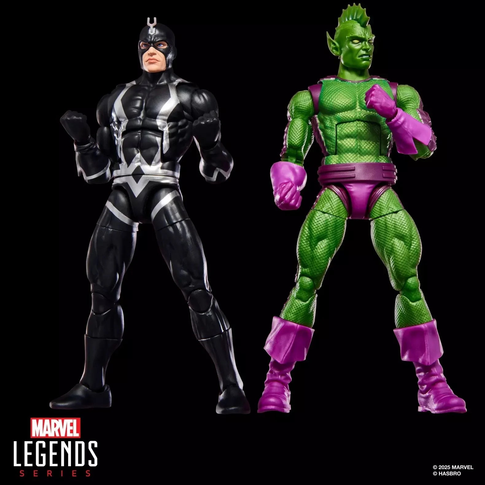 MARVEL - Inhumans Black Bolt & Triton - Figure Legend Series 15cm