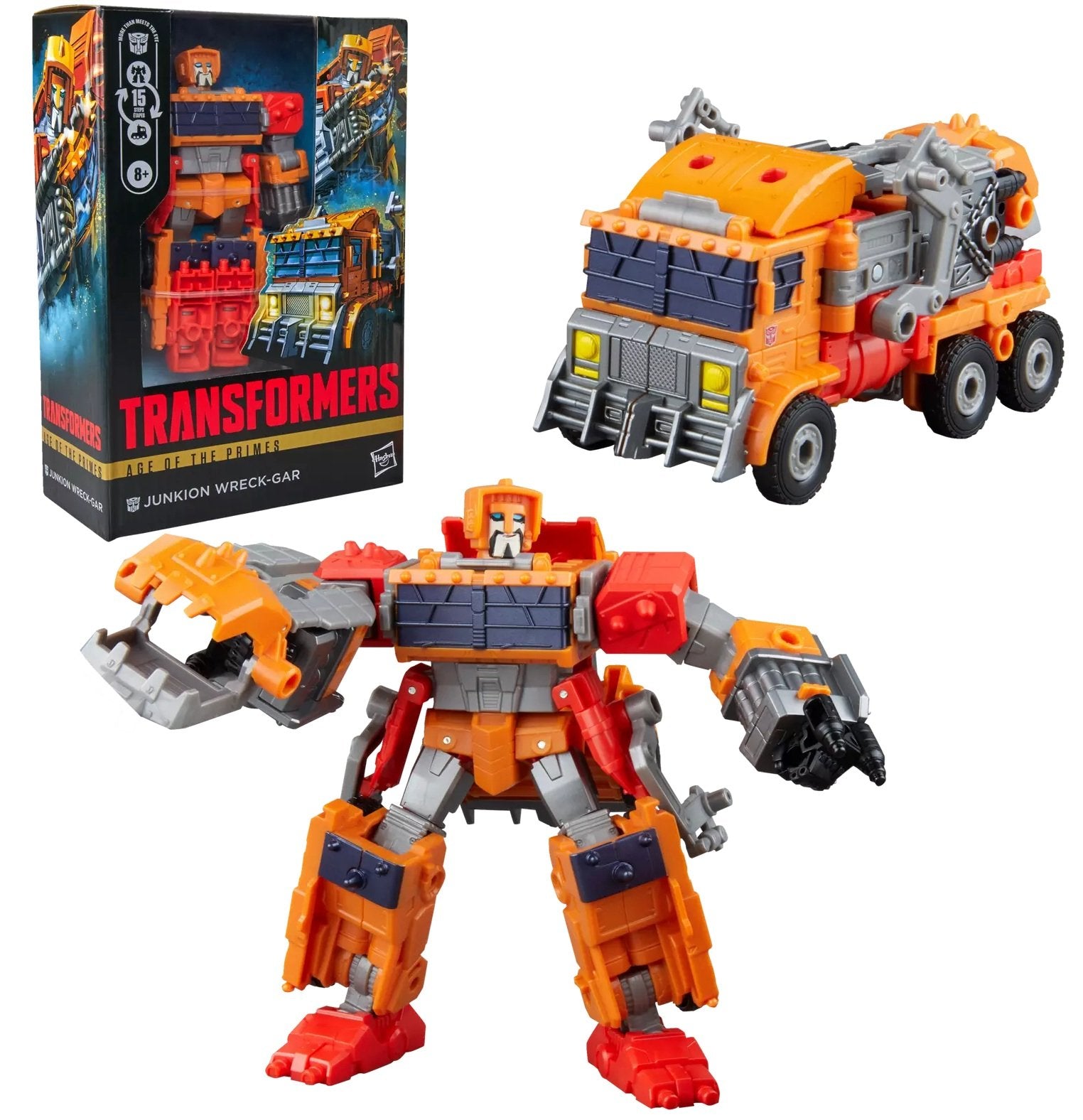 TRANSFORMERS - Junkion Wreck-Gar - Figure Age of the Primes 17.5cm