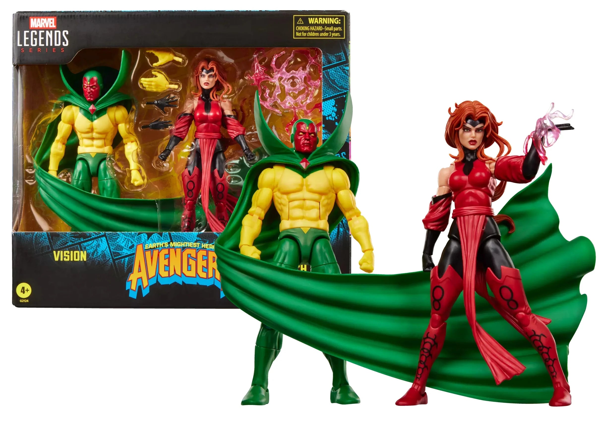 MARVEL - Vision & Scarlet Witch - Figure Legends Series 15cm