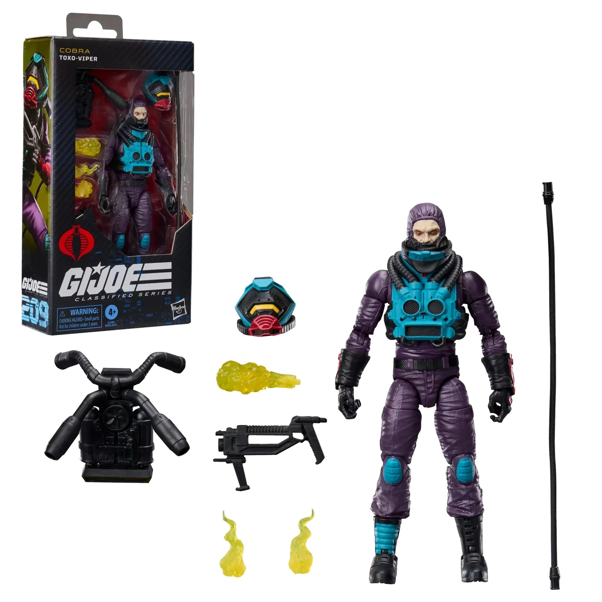 GI JOE - Toxo-Viper - Figure Classified Series 15cm