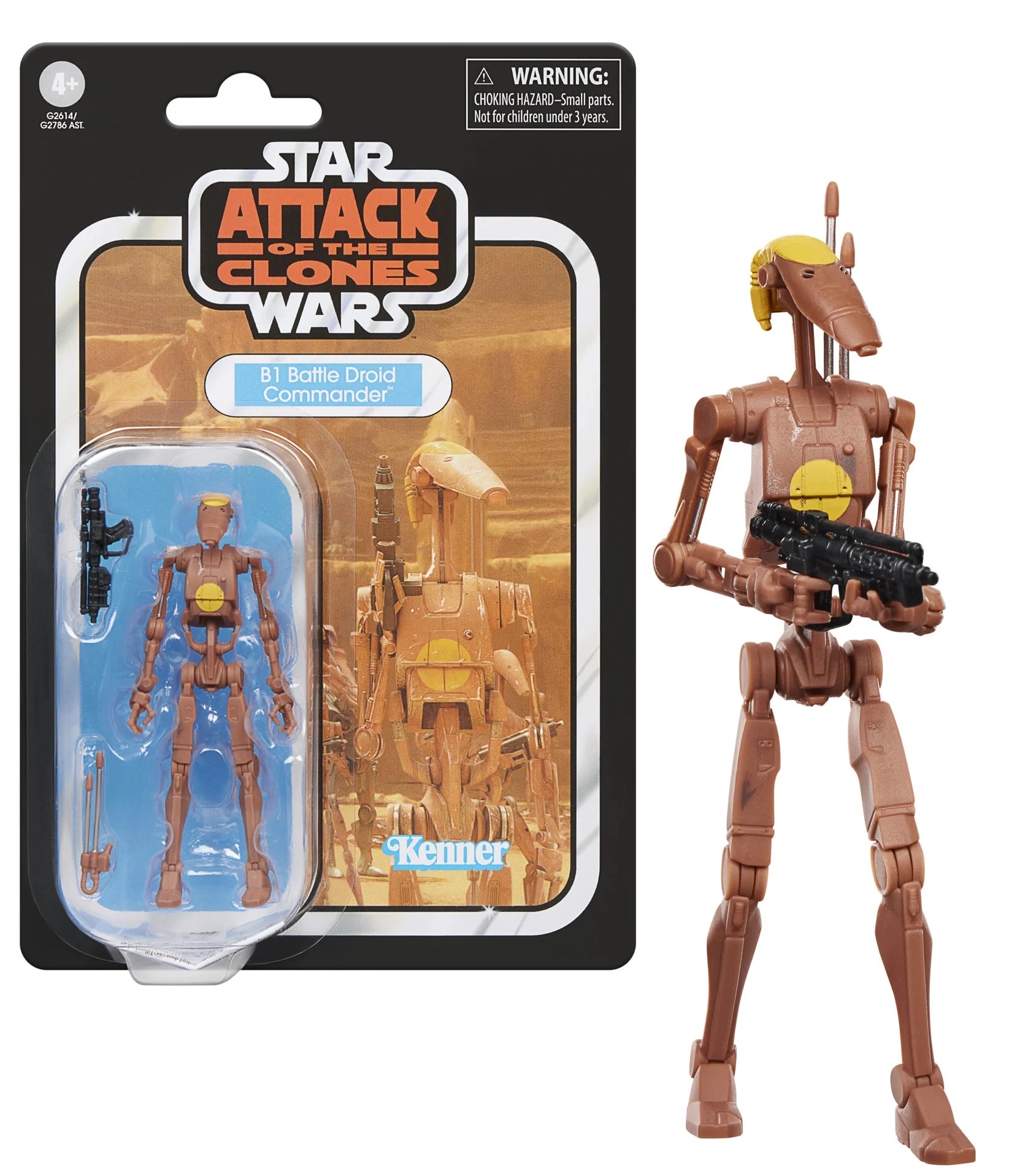 STAR WARS 2 - B1 Battle Droid Commander -Fig. Vintage Collection 9.5cm