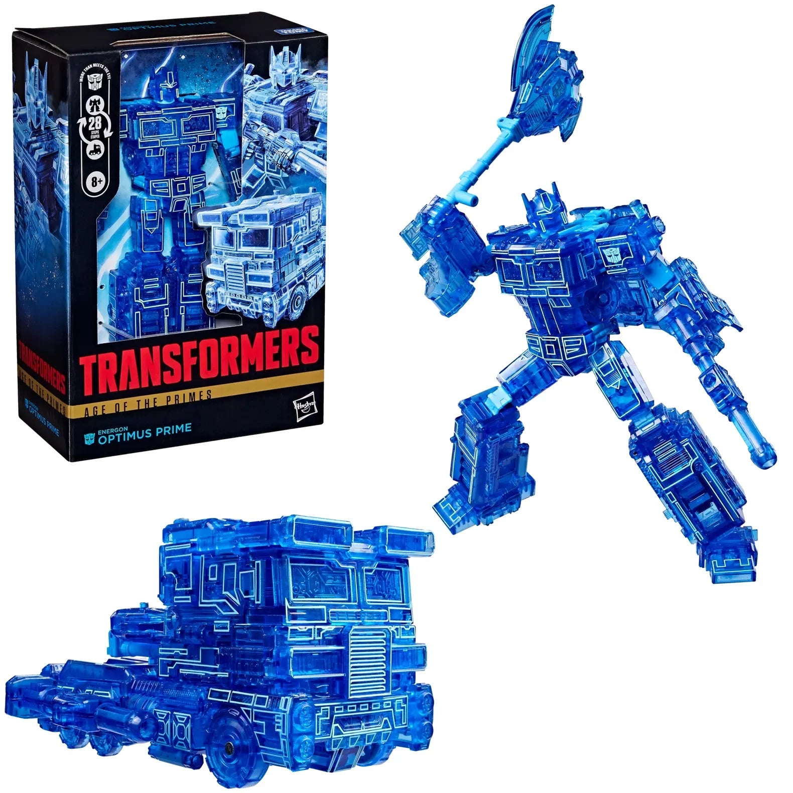 TRANSFORMERS - Energon Optimus Prime -Fig. Age of the Primes Voy. 17cm