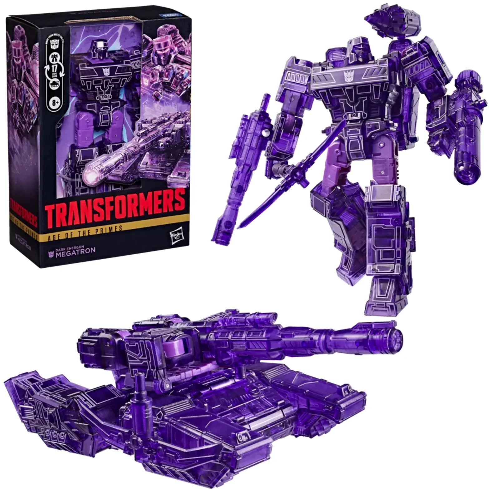 TRANSFORMERS - Energon Megatron - Fig. Age of the Primes Voyager 17cm