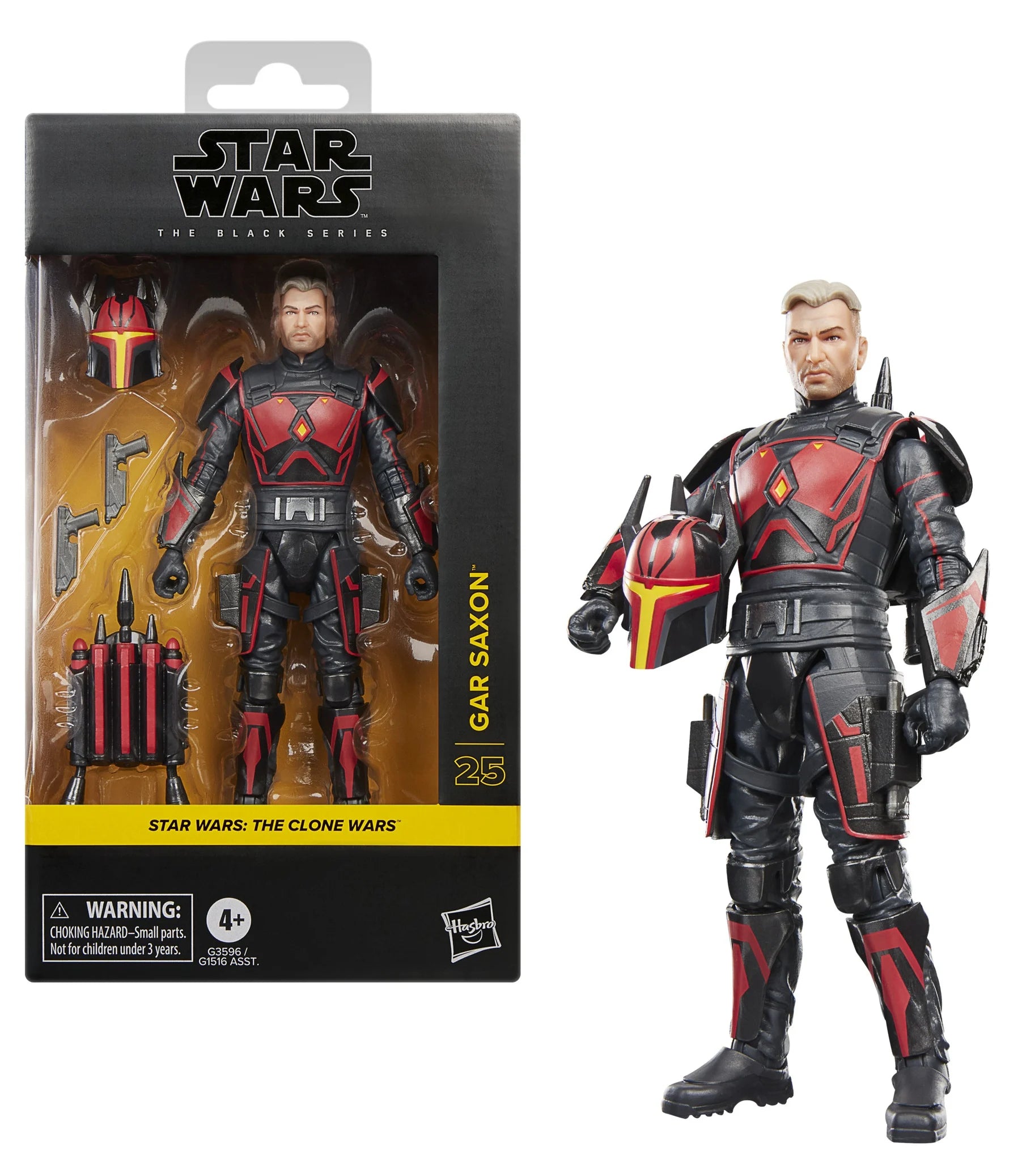 THE CLONE WARS - Gar Saxon - Figure Black Series 15cm