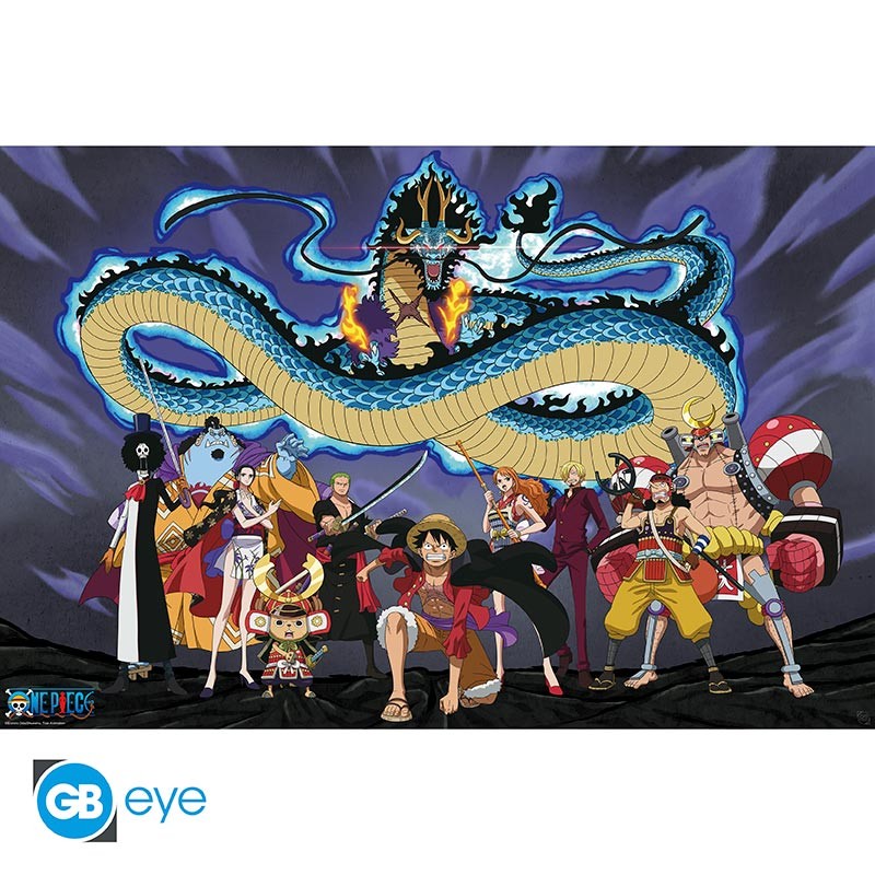 ONE PIECE - The crew against Kaido - Poster 91x61cm