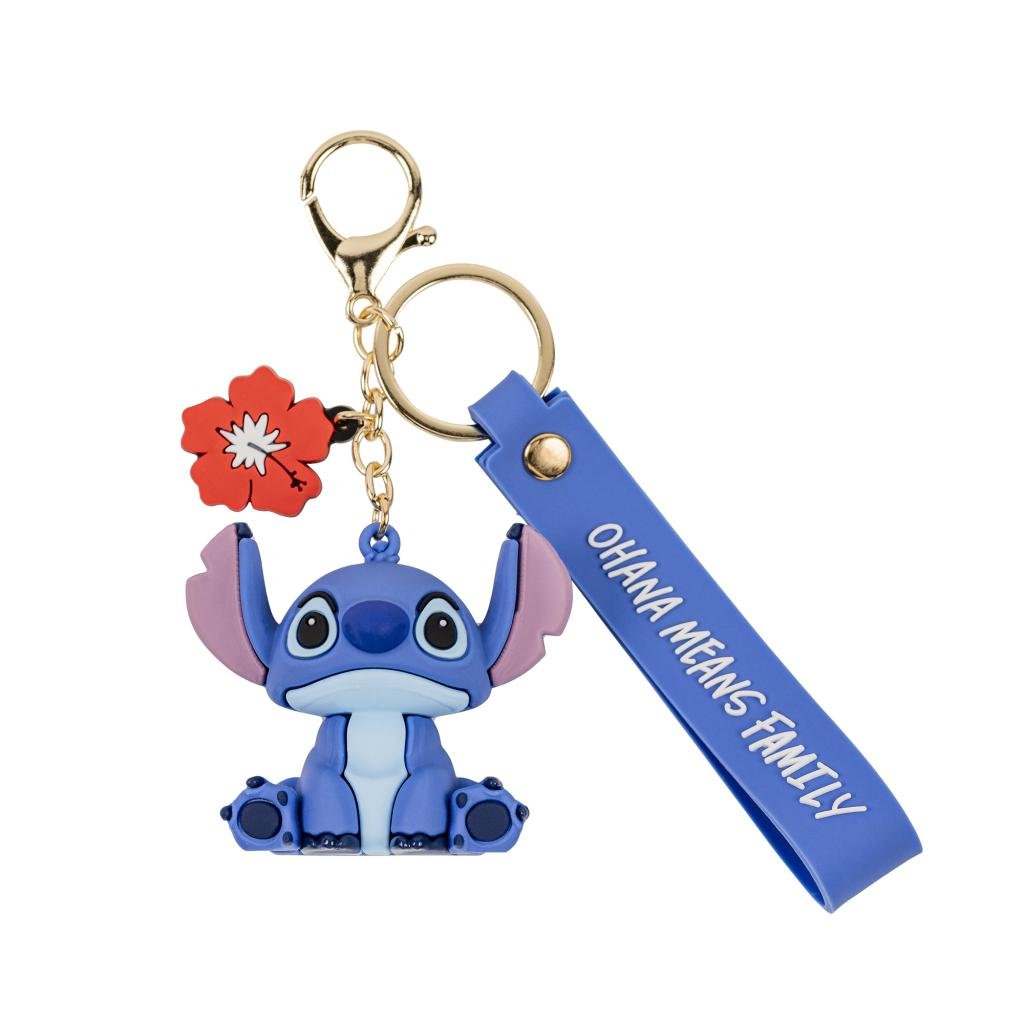 STITCH – Ohana Means Family – 3D-Vinyl-Schlüsselanhänger
