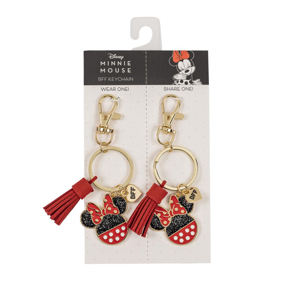 MINNIE – Duo-Set BFF-Schlüsselanhänger aus Metall