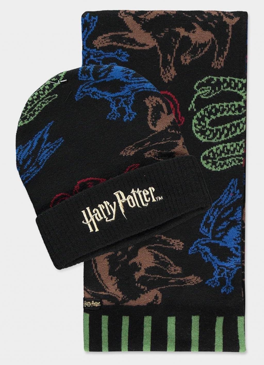 HARRY POTTER – Farben – Geschenkset aus Mütze und Schal