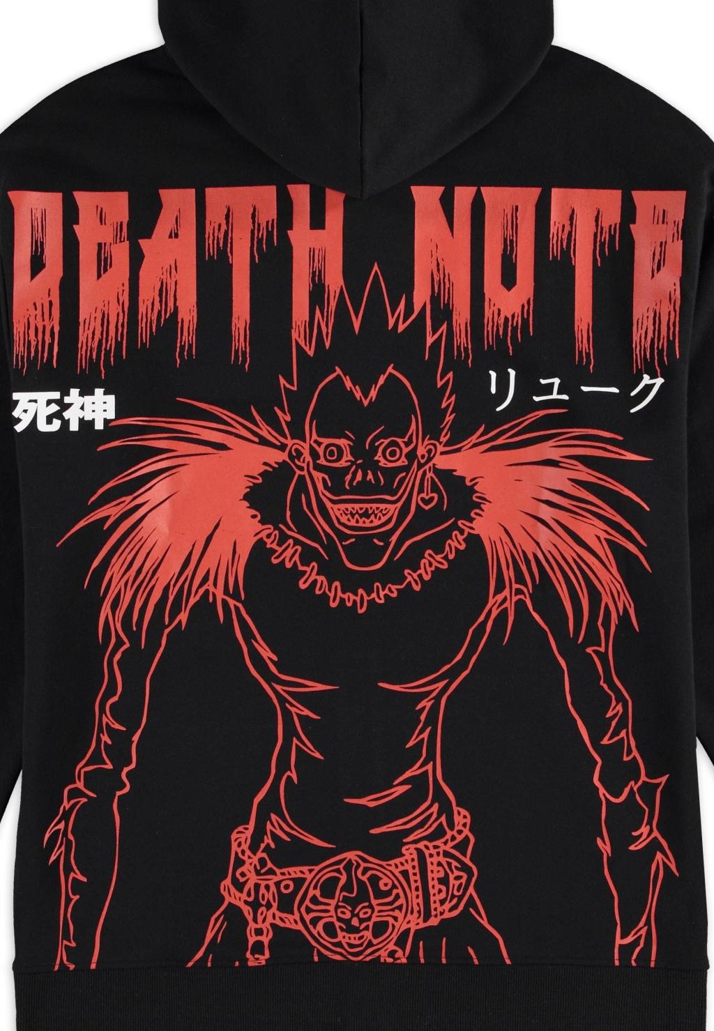 DEATH NOTE - Shinigami Demon - Herren-Kapuzenpullover mit Reißverschluss (XS)