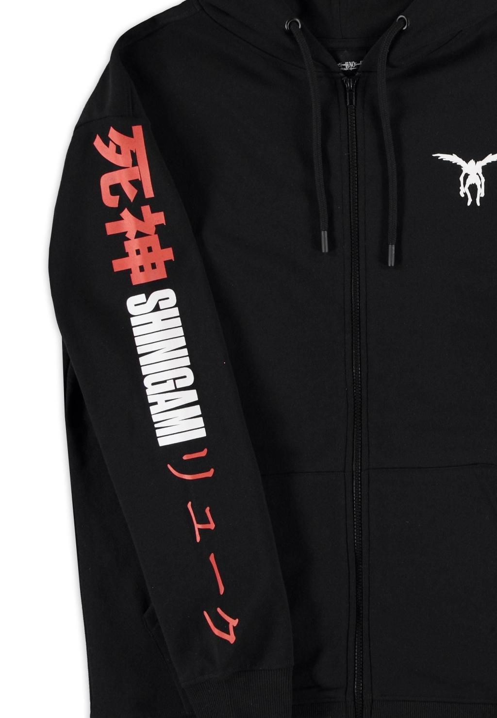 DEATH NOTE - Shinigami Demon - Herren-Kapuzenpullover mit Reißverschluss (XS)