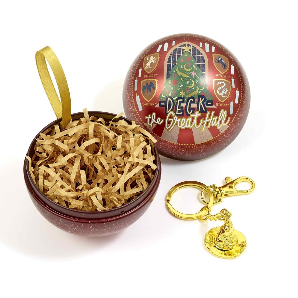 HARRY POTTER – Weihnachtsgeschenkkugel – Sprechender Hut-Schlüsselanhänger