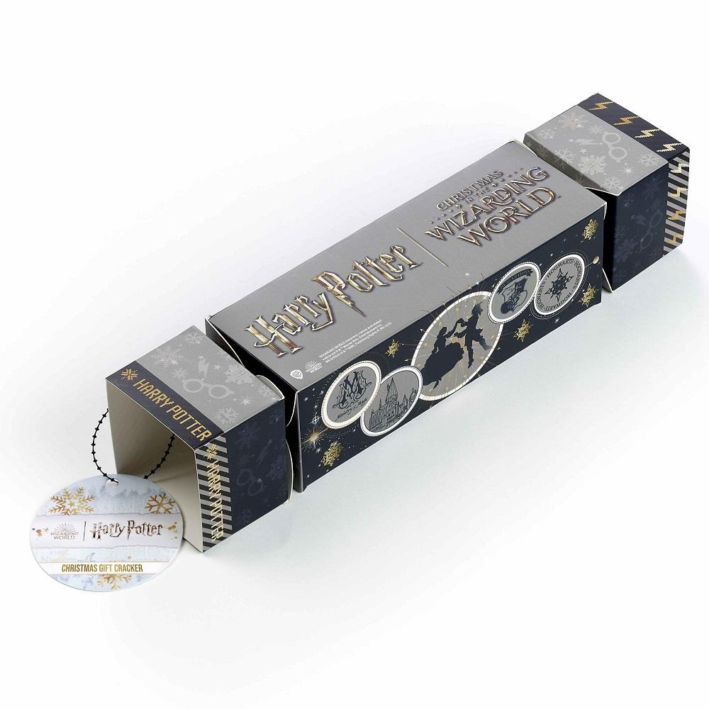 HARRY POTTER – Geschenk-Craker – Brillen-Halskette und Ohrringe