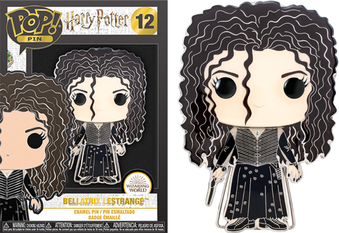 HARRY POTTER – Pop Large Emaille Pin Nr. 12 – Bellatrix Lestrange