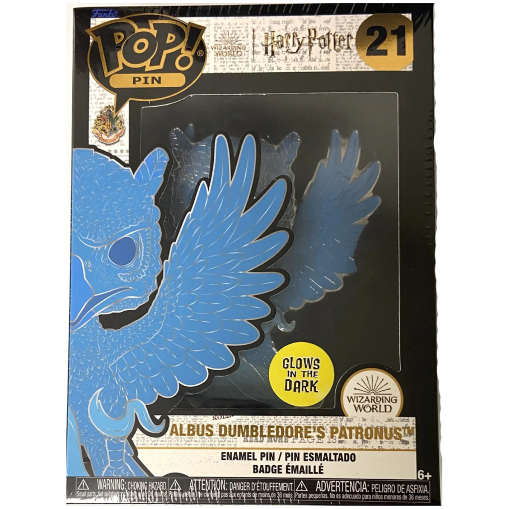HARRY POTTER – Pop Large Emaille Pin Nr. 21 – Patronus Albus Dumbledore