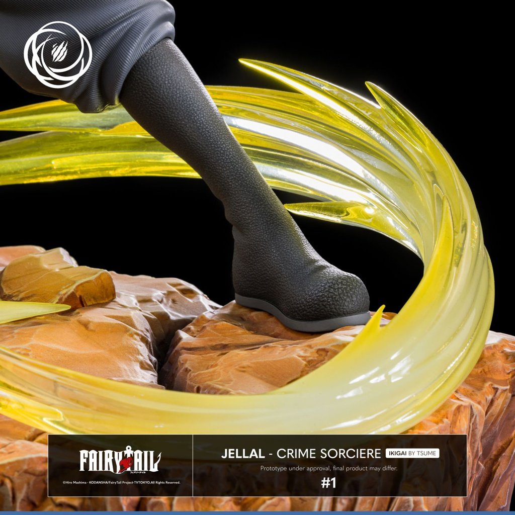 FAIRY TAIL - Jellal - Statue Ikigai Résine 1/6 Tsume 28cm
