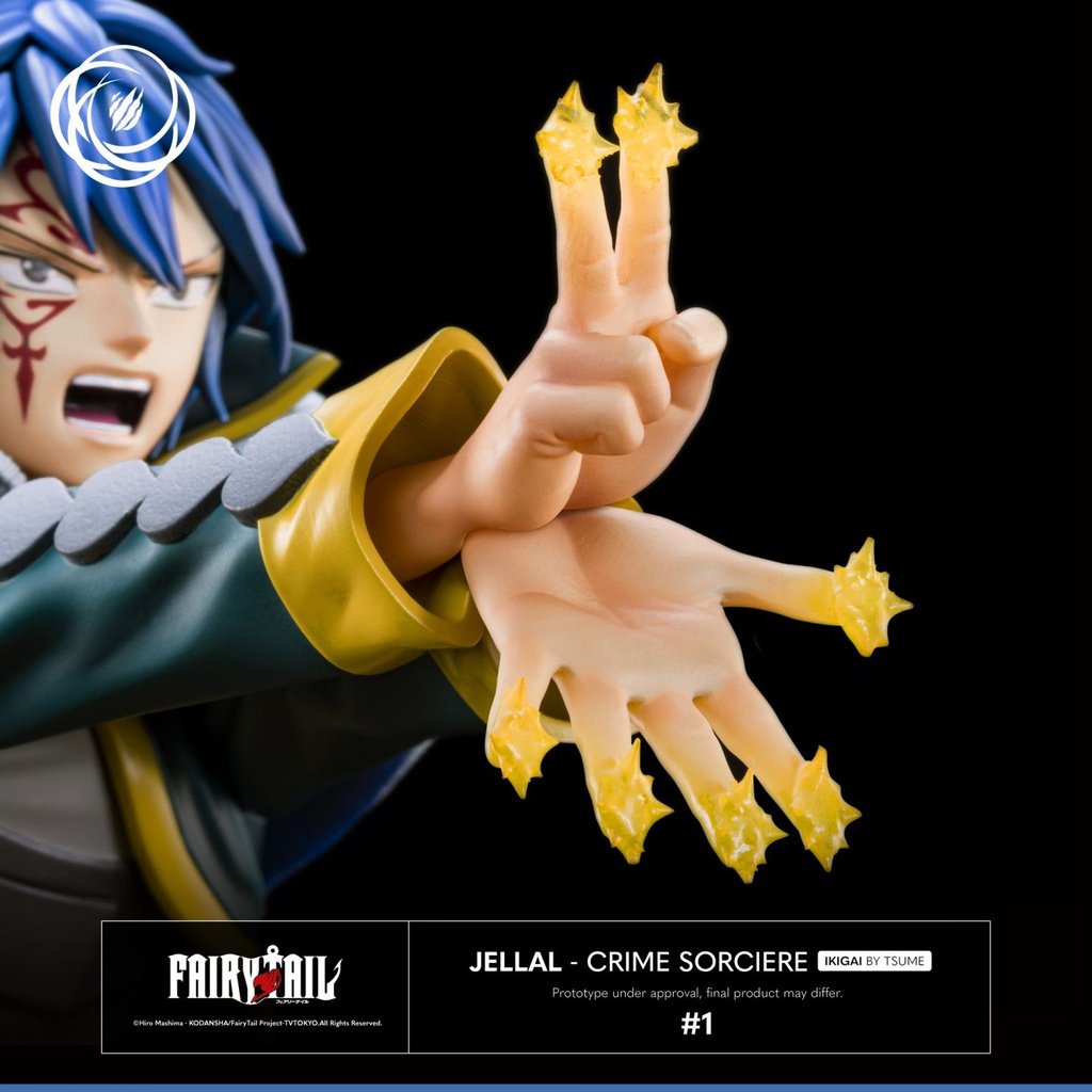 FAIRY TAIL - Jellal - Statue Ikigai Résine 1/6 Tsume 28cm