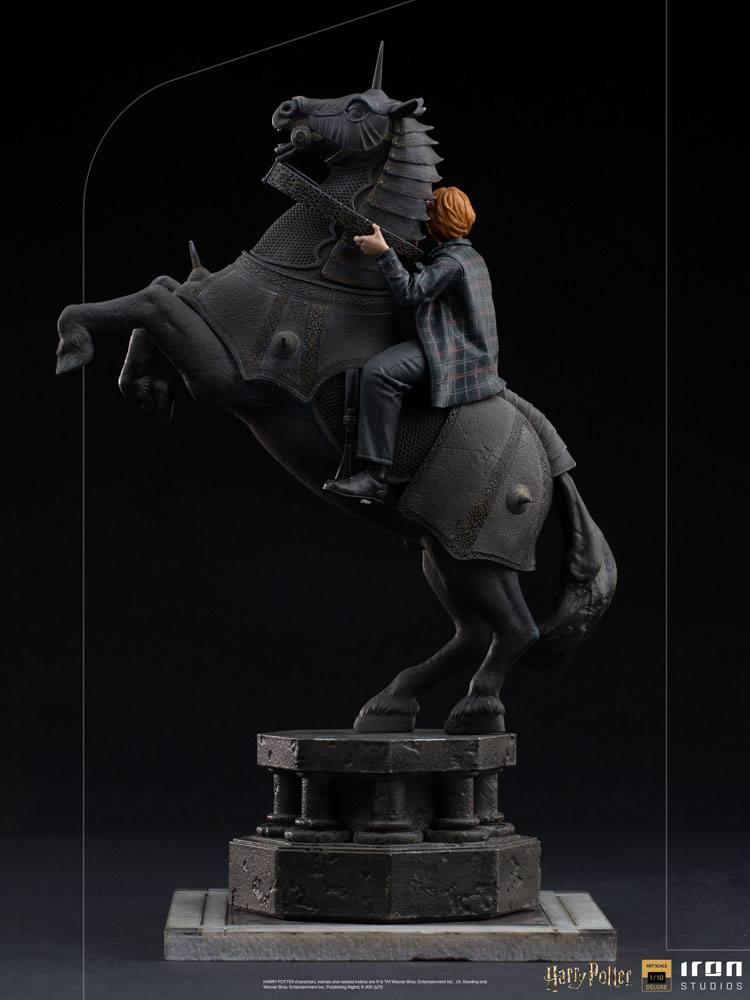 HARRY POTTER - Ron Weasley Wizard Chess - Statue Deluxe Art Scale 35cm