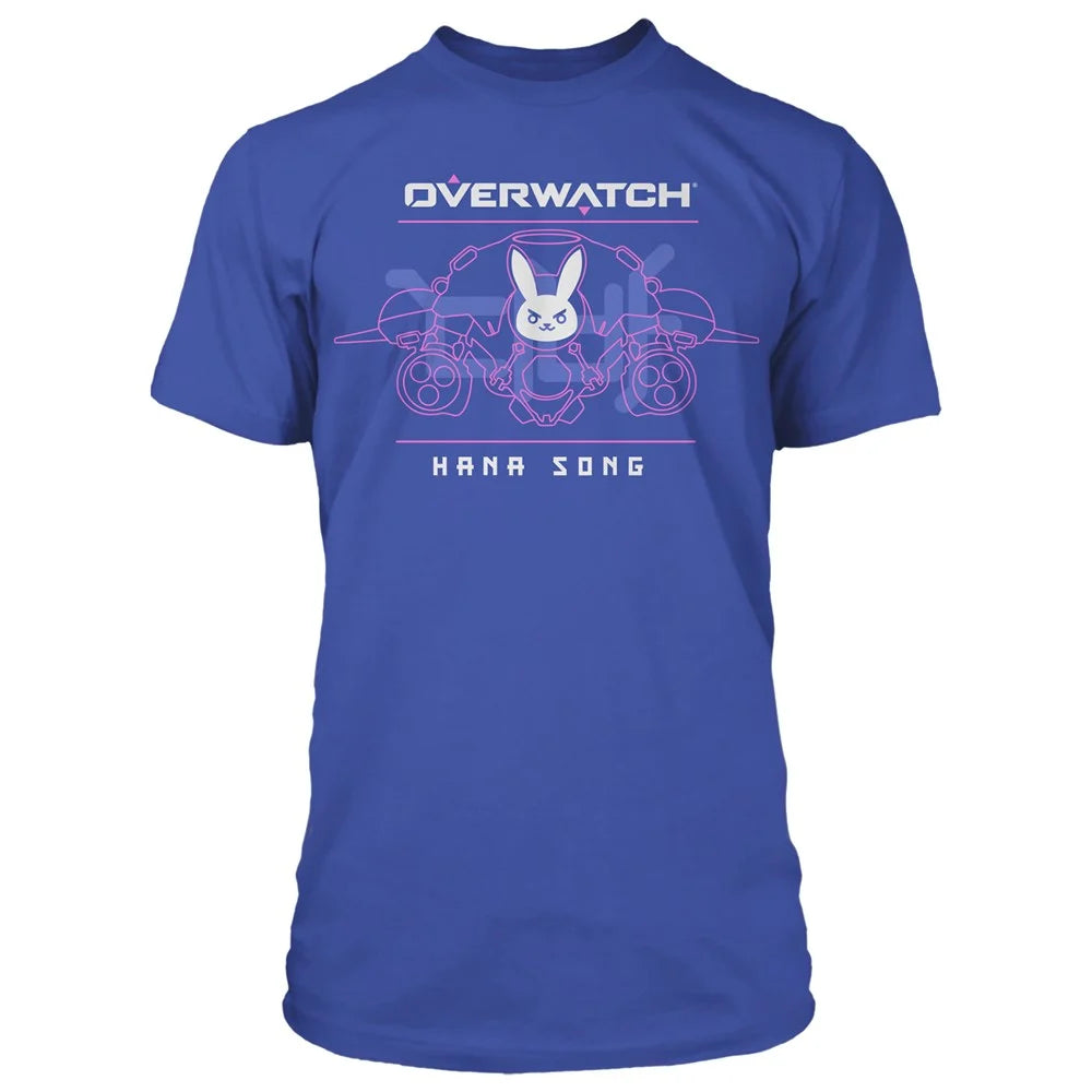 OVERWATCH - T-Shirt Battle Meka D.VA (L)