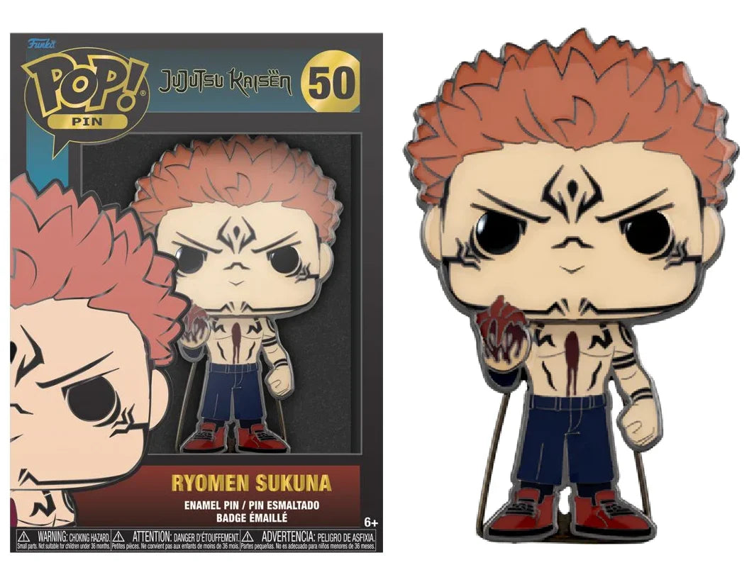 JUJUTSU KAISEN – Pop Large Emaille Pin Nr. 50 – Sukuna