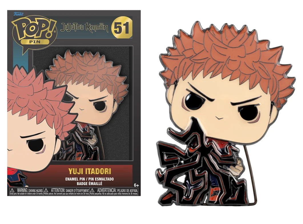 JUJUTSU KAISEN – Pop Large Emaille Pin Nr. 51 – Yuji Itadori chase GROUP