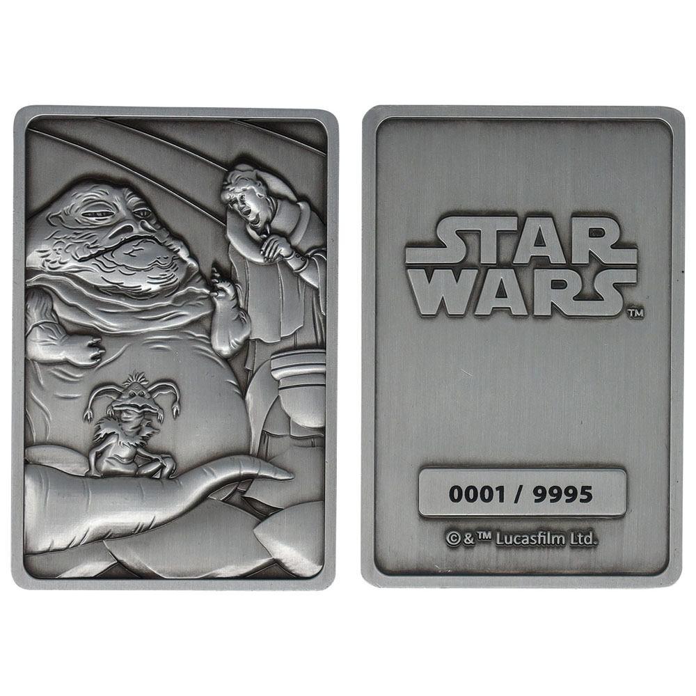 STAR WARS - Jabbah the Hut - Sammler-Metallbarren