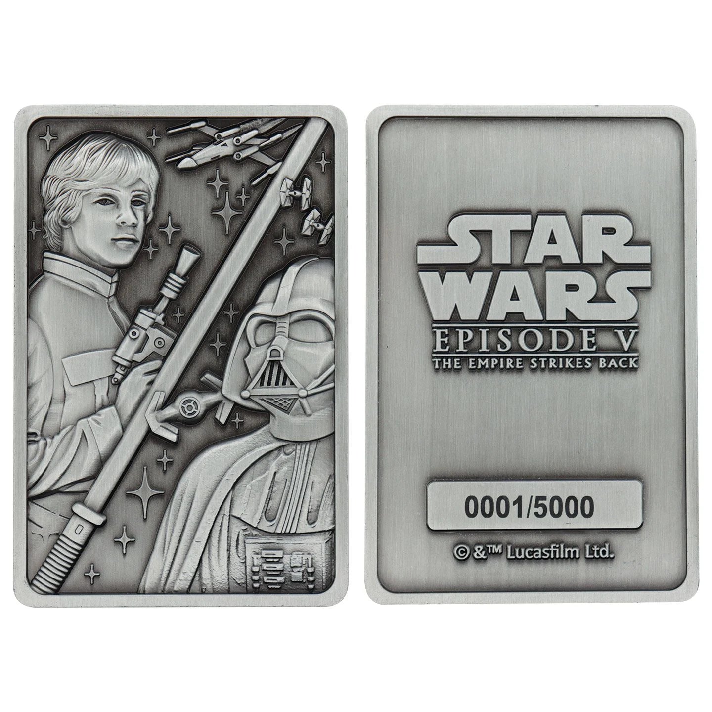 STAR WARS 5 - Luke & Darth Vader - Limited Edition Ingot