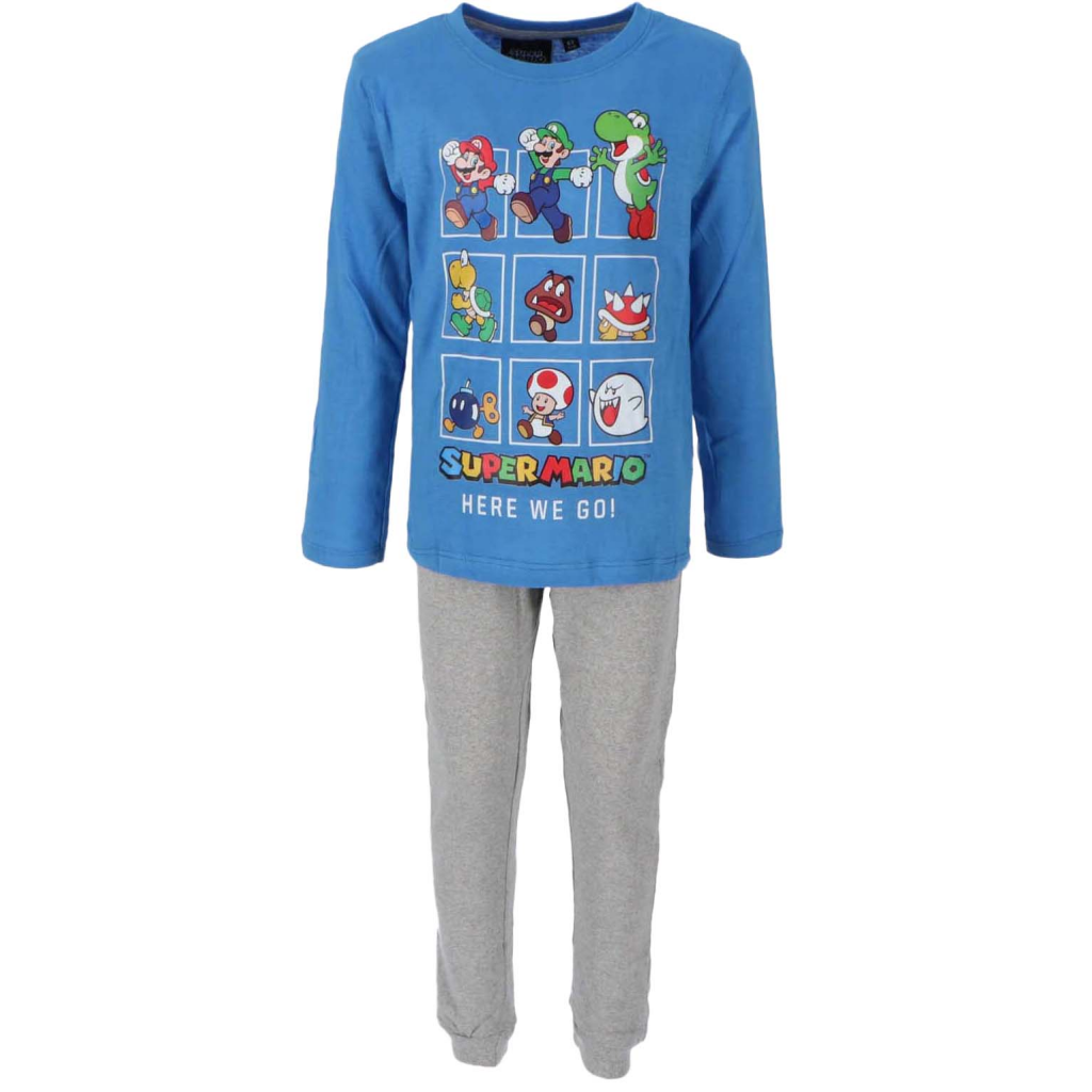 SUPER MARIO - Here We Go - Kids Pyjama - 5 Years