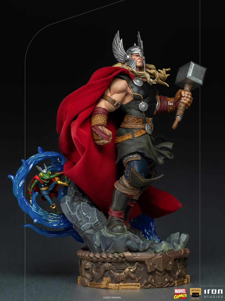 MARVEL COMICS - Thor Unleashed - Statue Deluxe Art Scale '28x21x16cm'