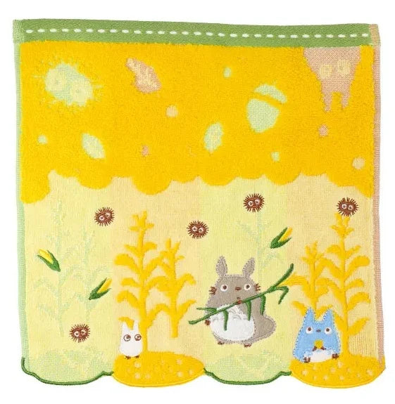 MY NEIGHBOR TOTORO - Corn and Totoro - Mini Towel 25x25cm