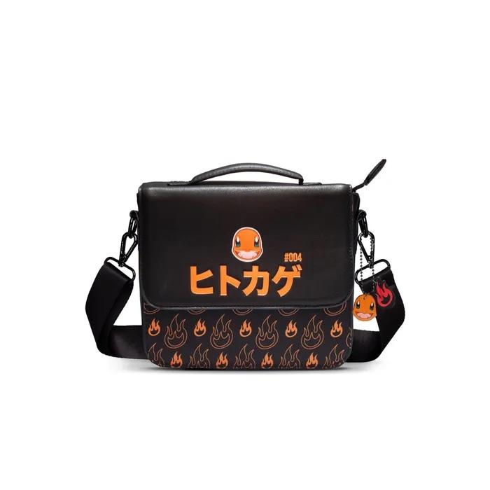POKEMON - Charmander #004 - Kunstleder-Umhängetasche '22x7x18cm'