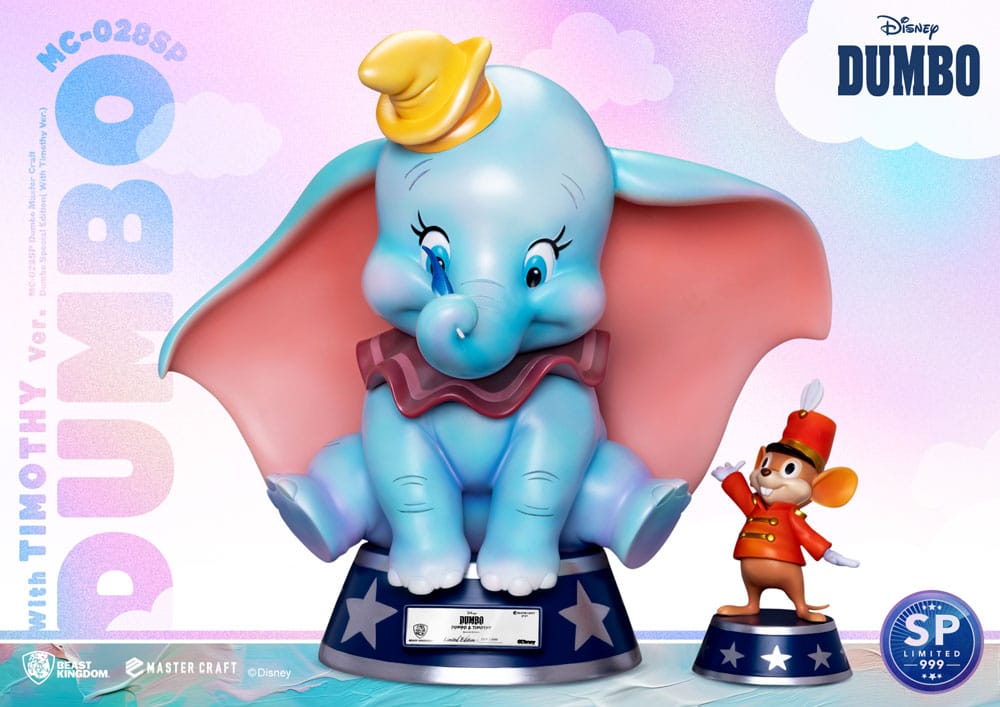 DUMBO - Dumbo avec Timothy (Sp. Vers.) - Statue Master Craft 32cm