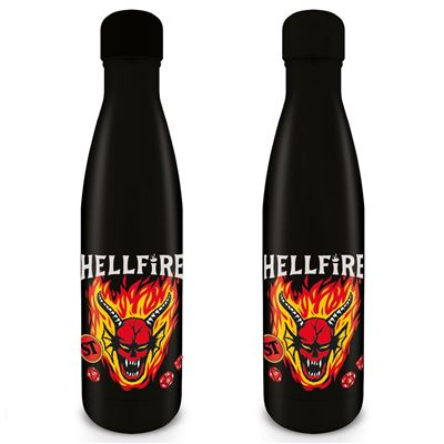 STRANGER THINGS - Hellfire Club - Metallflasche