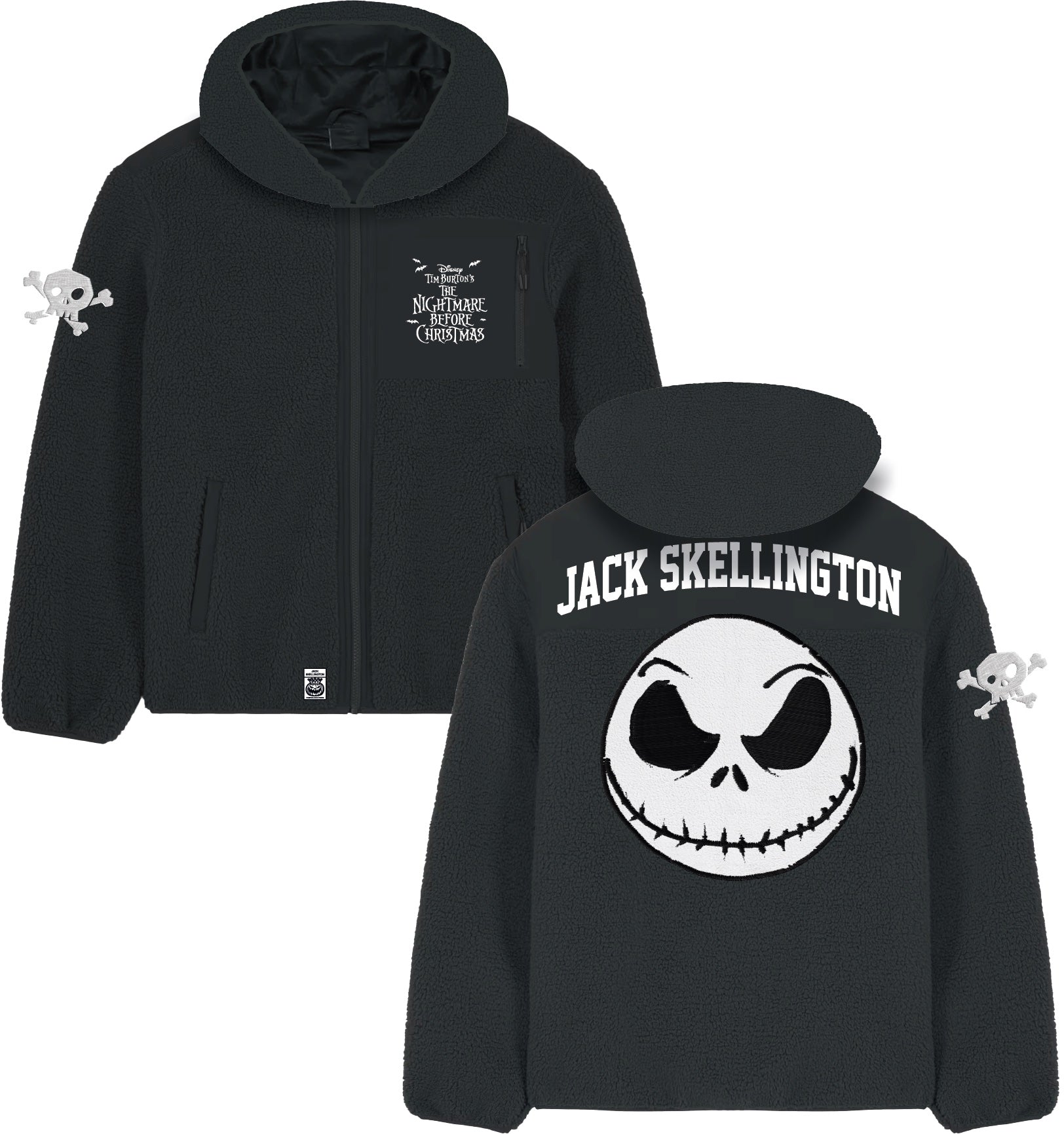 DISNEY - Jack Skellington - Sherpa Jacket (XL)